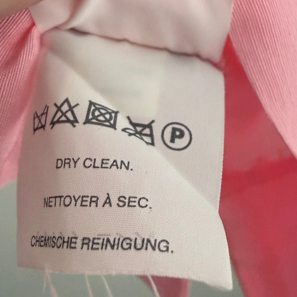 J Crew 100% Silk Blouse Womens 0 Pink Off Shoulder Coquette Feminine Romantic